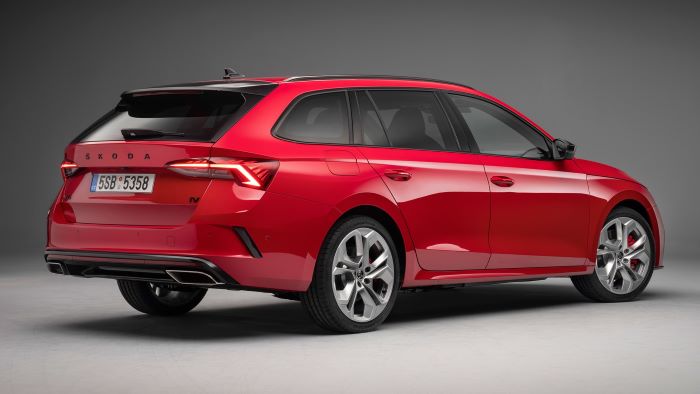 Новая Skoda Octavia vRS 2020 universal